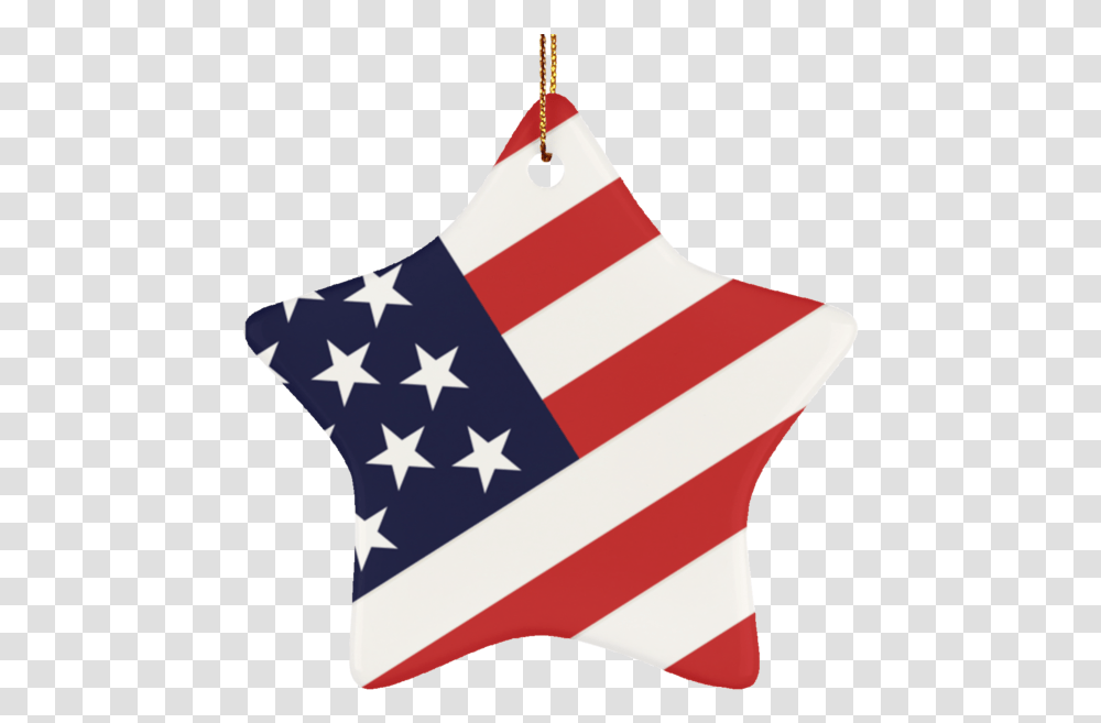 Vote For A Lesser Evil, Flag, American Flag, Christmas Stocking Transparent Png