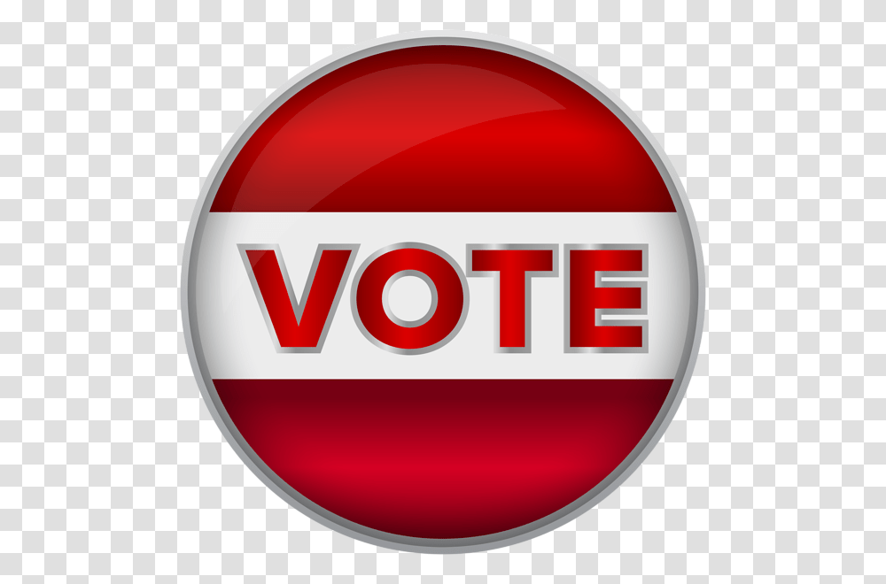 Vote Red Badge Clip Art Image Of July Art, Logo, Trademark, Sign Transparent Png