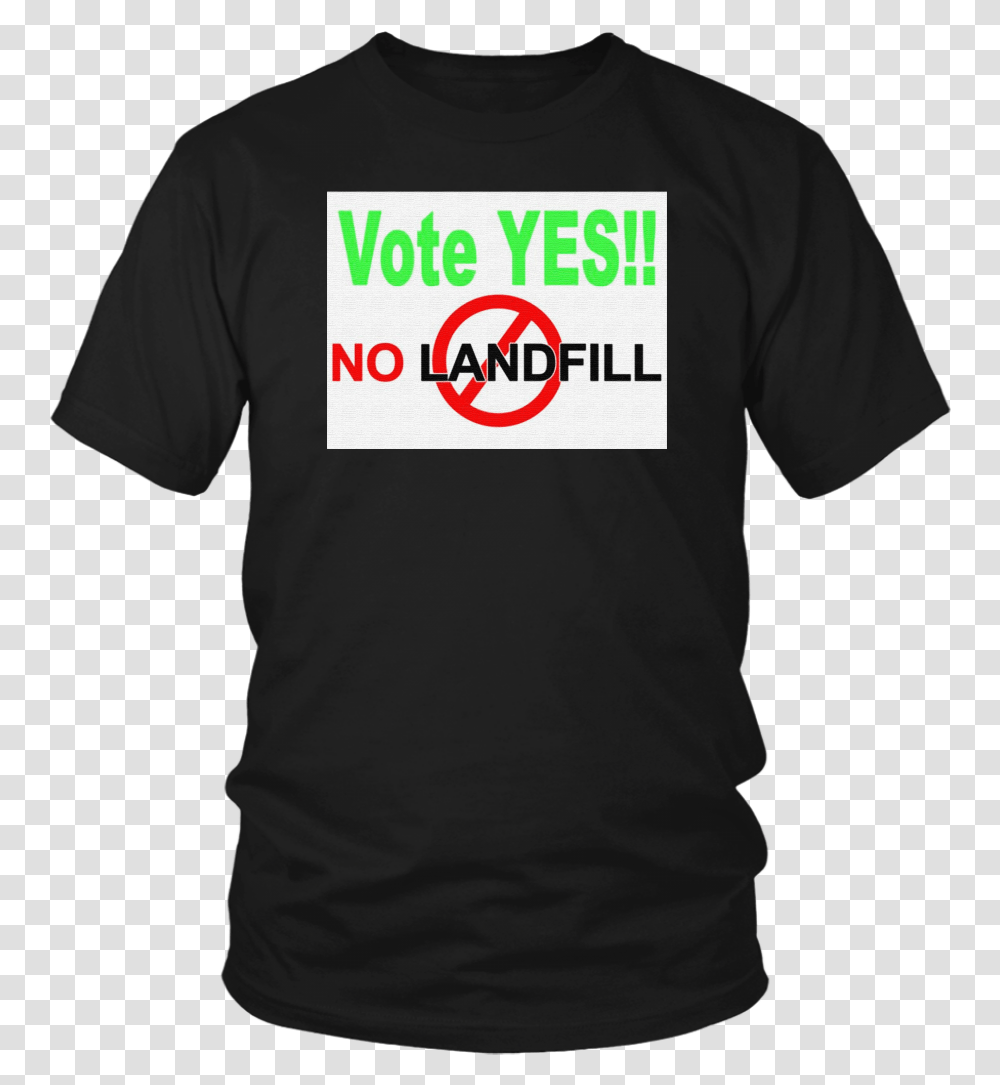Vote Yes No Landfill Tshirt, Apparel, T-Shirt, Person Transparent Png