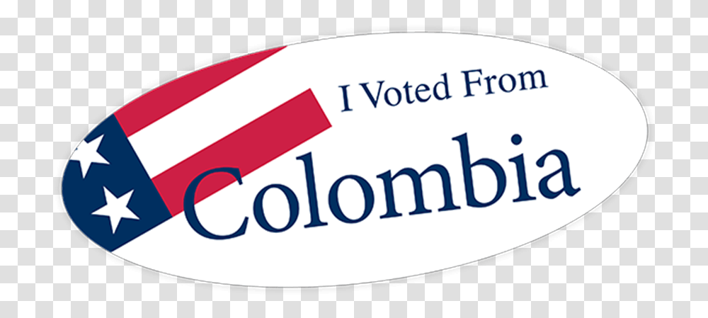 Voted From Abroad Sticker, Label, Word, Vehicle Transparent Png