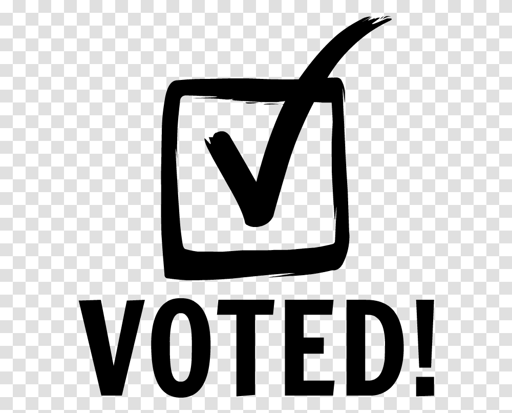 Voted Sticker Black And White Voted, Gray, World Of Warcraft Transparent Png