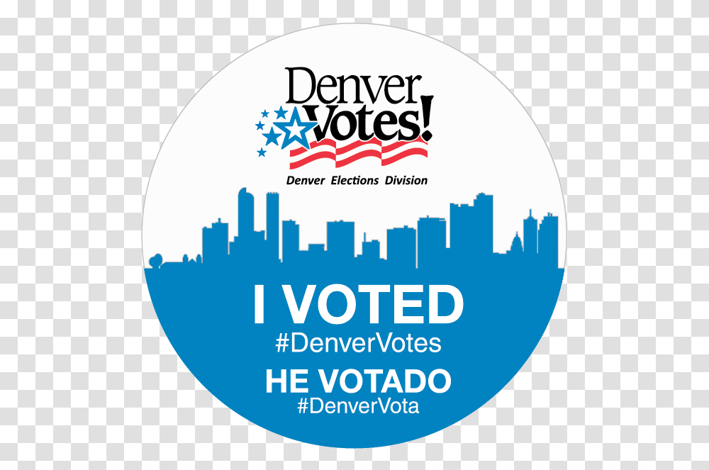 Voted Sticker Denver, Advertisement, Poster, Paper Transparent Png