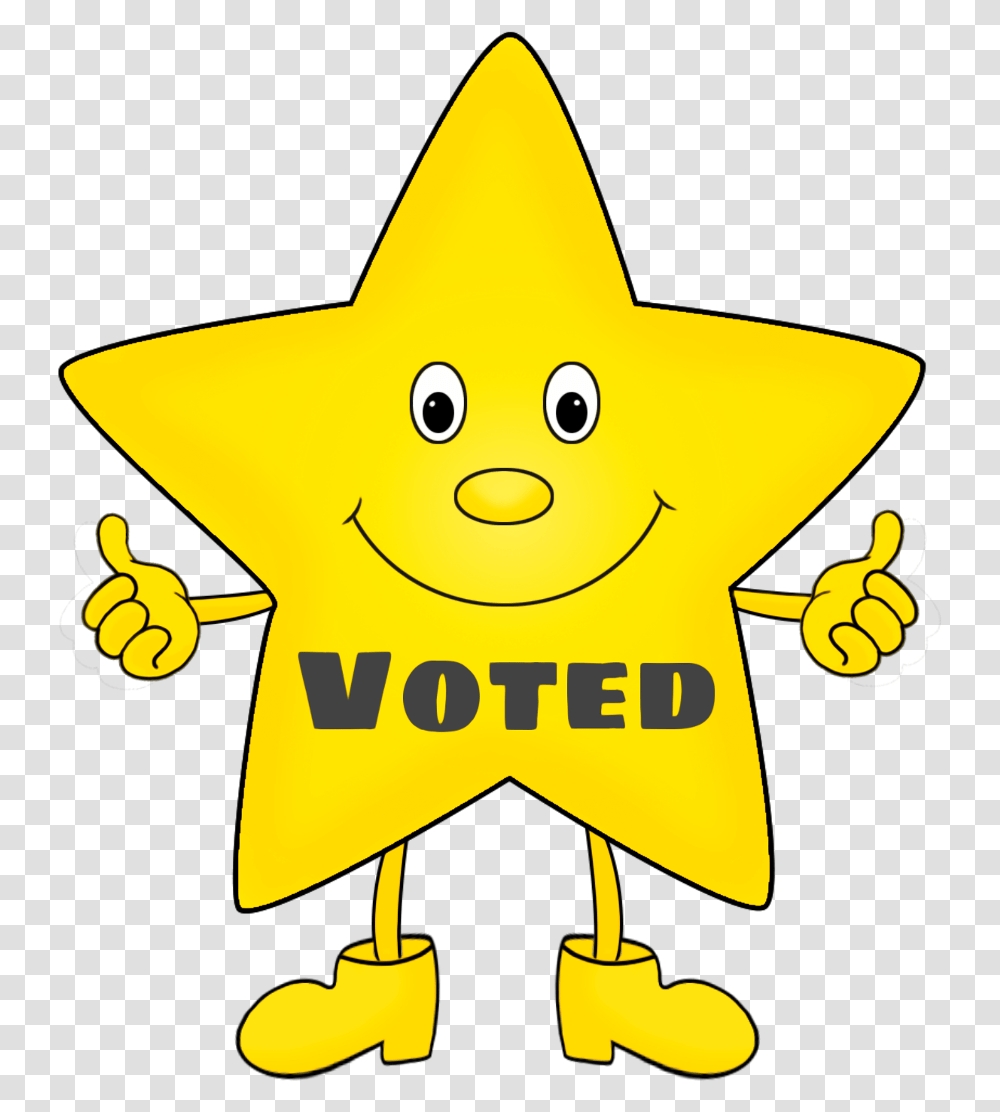 Voted Stickers Effie S Freetoedit Cartoon Animated Star, Star Symbol, Hand Transparent Png