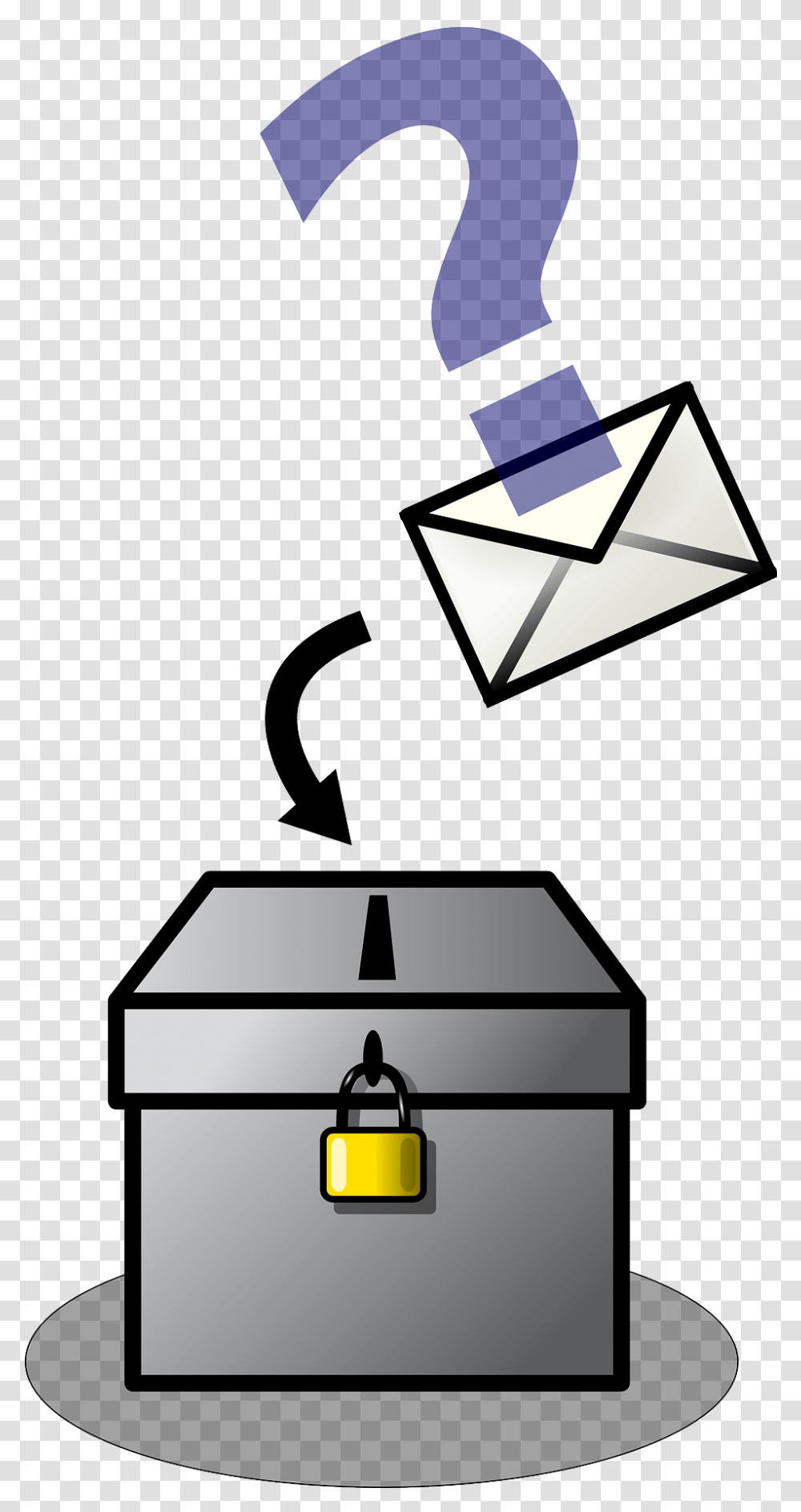 Voting Vote Clipart, Mailbox, Letterbox, Logo Transparent Png