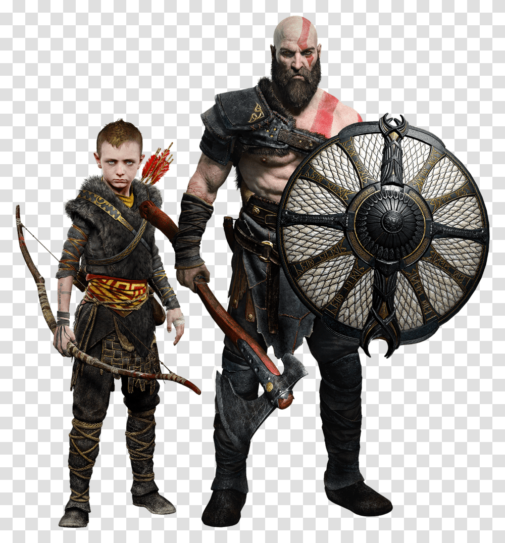 Vow Armor For Kratos, Person, Costume, Long Sleeve Transparent Png