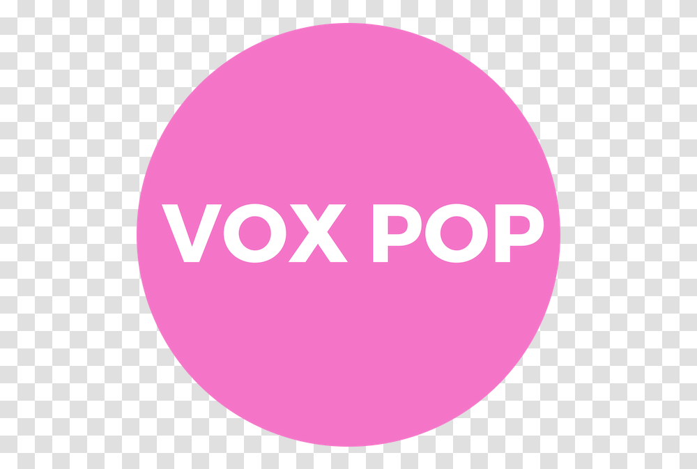 Vox Pop Branding Logo Circle, Balloon, Sphere Transparent Png