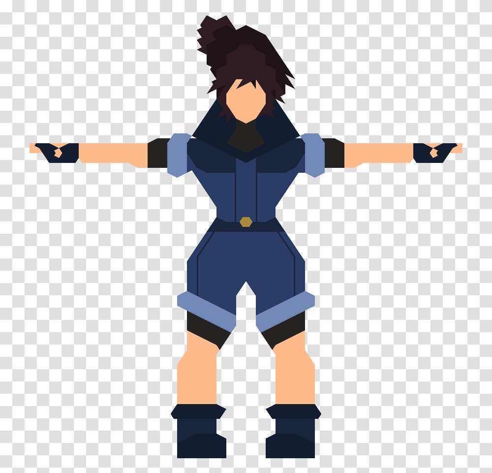 Voxel Anime, Ninja, Silhouette, Outdoors Transparent Png