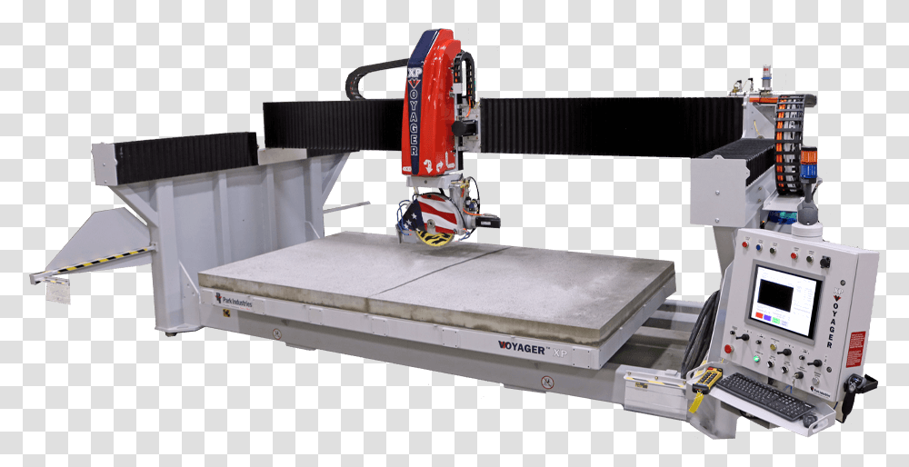Voyager 5 Axis Cnc Saw From Park Industries Planer, Machine, Appliance, Wood, Wheel Transparent Png