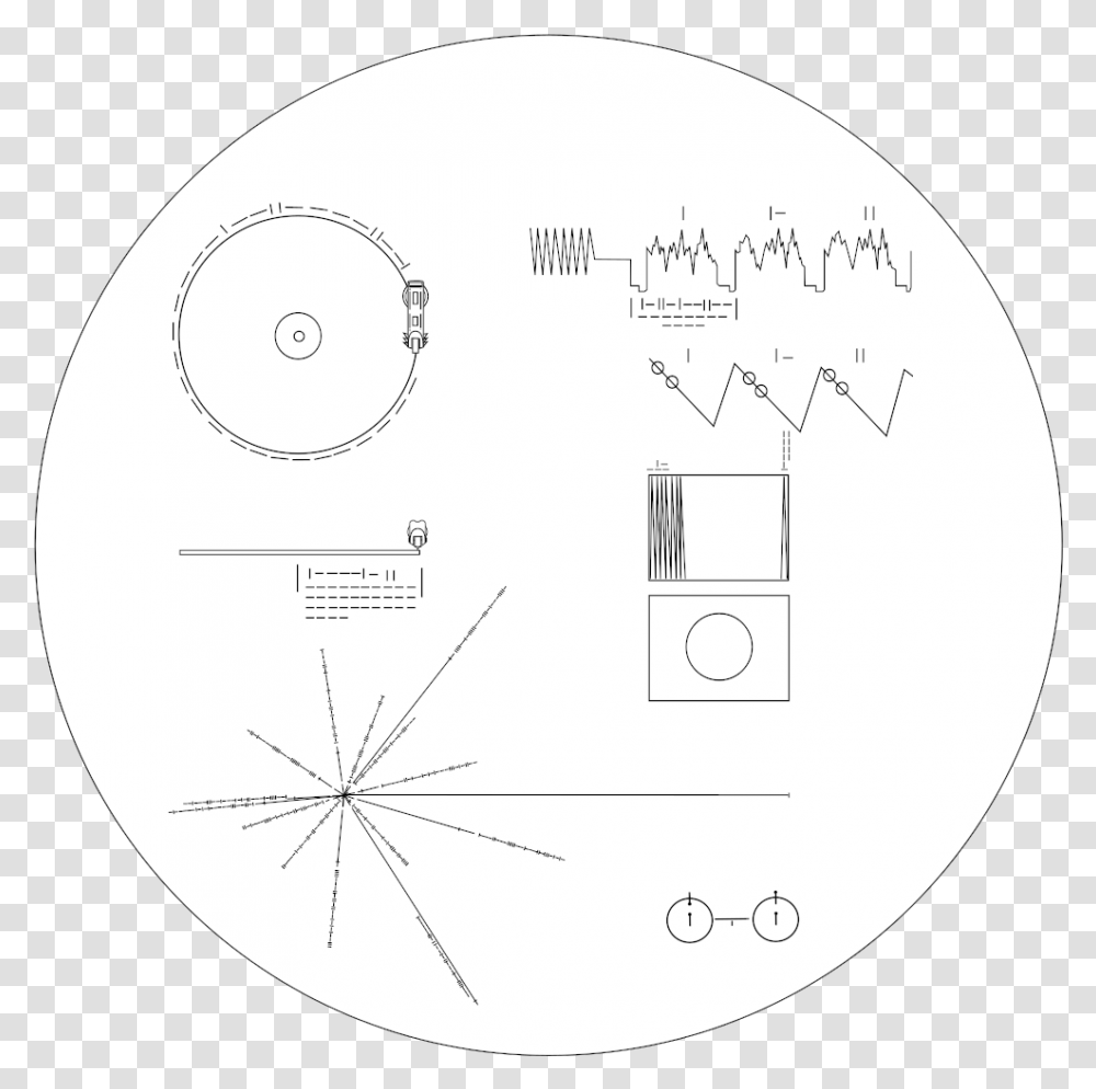 Voyager Golden Record, Sphere, Diagram, Disk, Plot Transparent Png