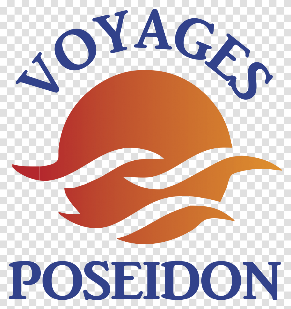 Voyages Poseidon Logo Illustration, Poster, Advertisement, Label Transparent Png