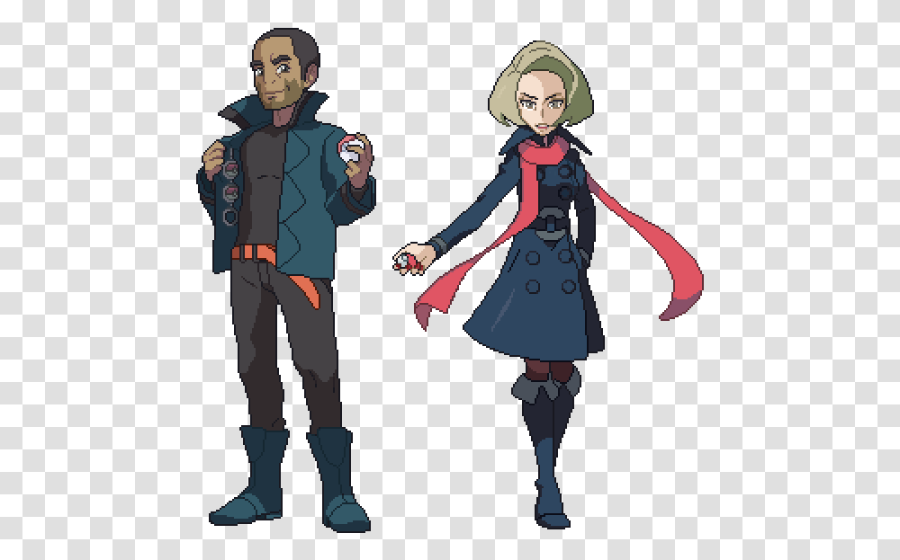 Vp Pokmon Searching For Posts With The Image Hash Pokemon X And Y Trainers, Clothing, Person, Costume, Coat Transparent Png