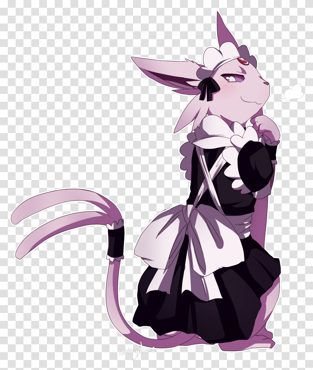 Vp Pokmon Thread 39404673 Espeon Maid, Manga, Comics, Book, Graphics Transparent Png