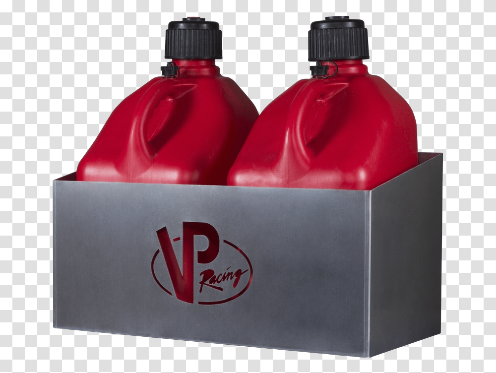 Vp Racing Fuel Aluminum Container Holder Racing Fuel Jug Holder, Bottle, Box, Plastic, Cosmetics Transparent Png