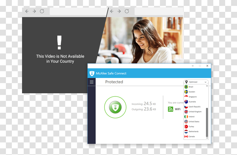 Vpn Mcafee, Person, Human, File, Webpage Transparent Png