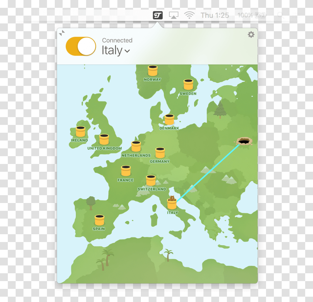 Vpn Tunnelbear, Map, Diagram, Plot, Atlas Transparent Png