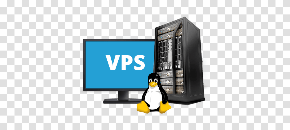 Vps Server Clipart, Computer, Electronics, Penguin, Bird Transparent Png