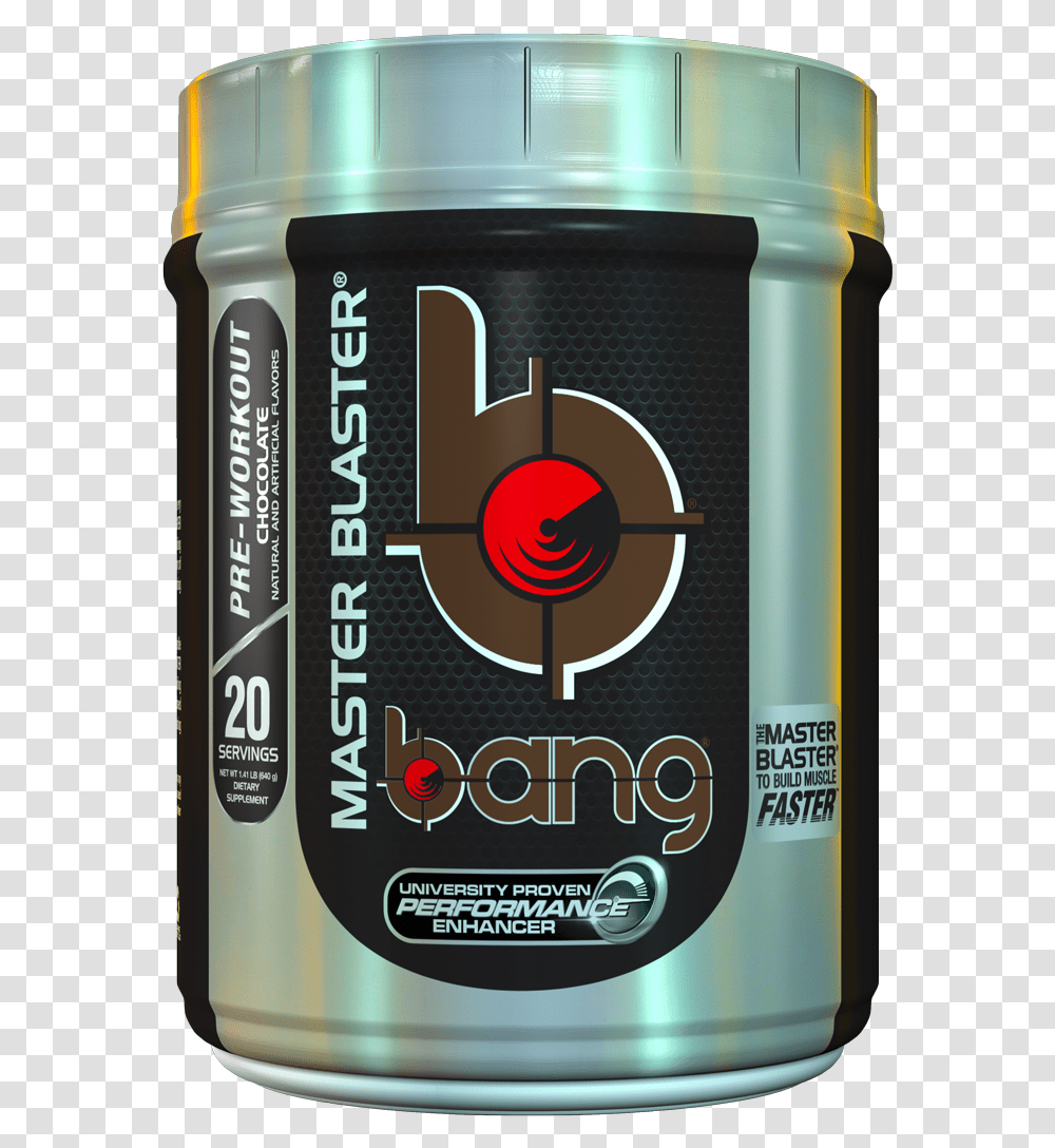 Vpx Bang Master Blaster Pre Workout, Tin, Can, Beverage, Drink Transparent Png