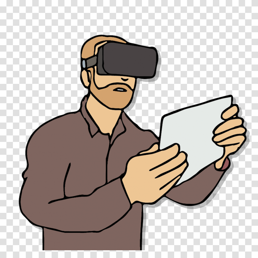 Vr For Research Tips And Tricks For Using Virtual Reality, Reading, Photography, Student, Portrait Transparent Png