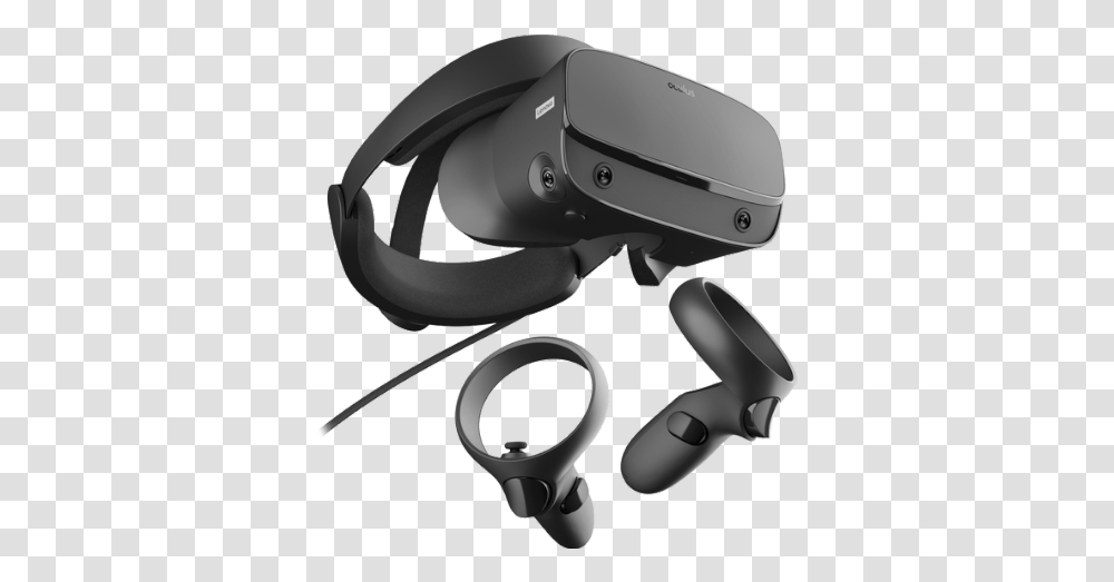 Vr Headset Oculus Rift S, Helmet, Apparel, Crash Helmet Transparent Png