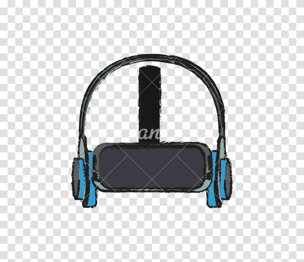 Vr Headset Sketch, Bag, Handbag, Accessories, Accessory Transparent Png
