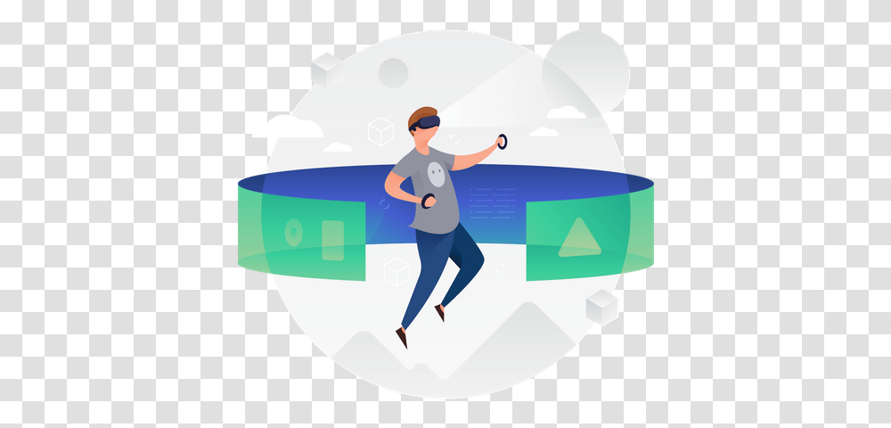 Vr Illustrations, Person, Outdoors, Nature, Water Transparent Png