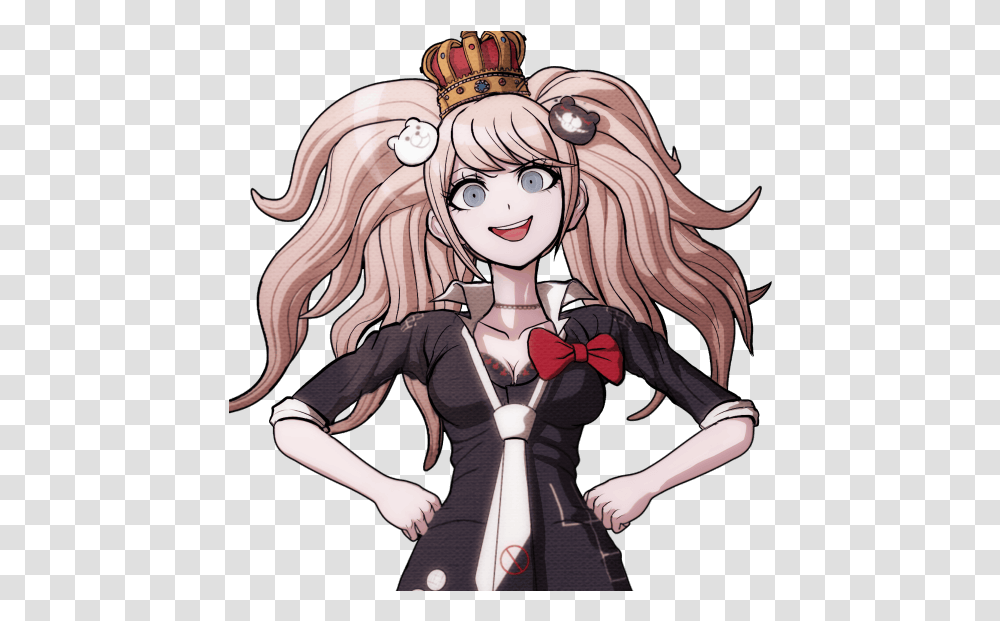 Vs Alt Text Junko Enoshima Sprites, Manga, Comics, Book, Person Transparent Png