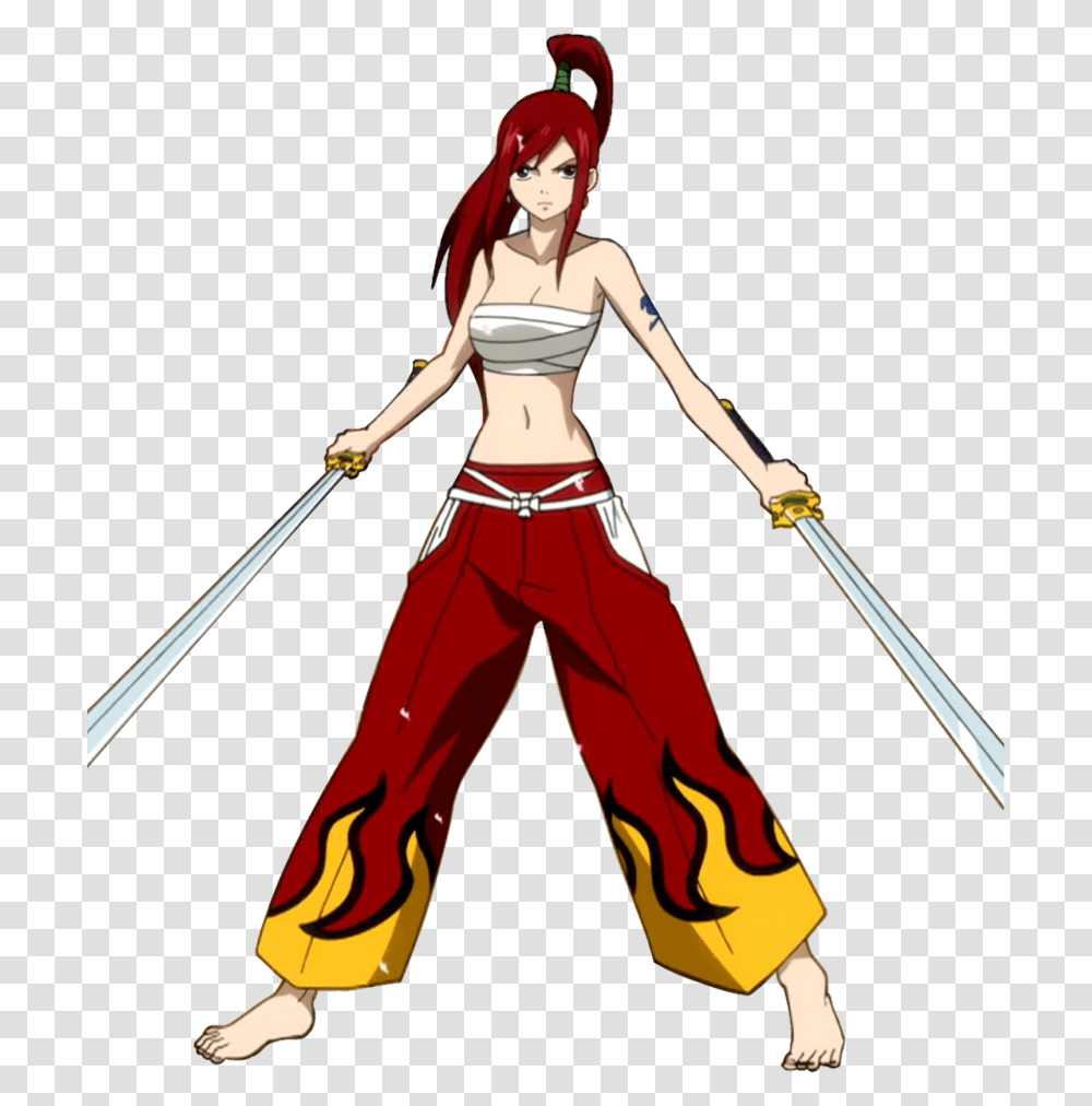 Vs Battles Wiki Fairy Tail Erza Full Body, Person, Human, Duel, Book Transparent Png