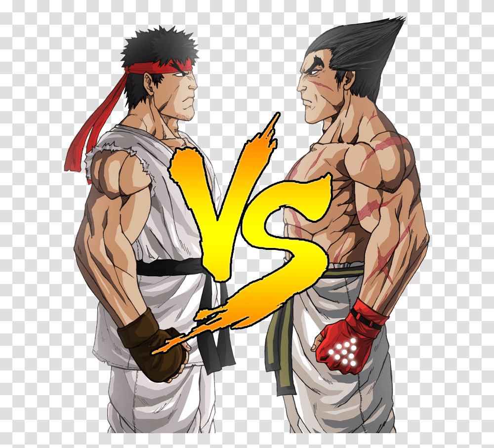 Vs De Street Fighter, Comics, Book, Person, Human Transparent Png