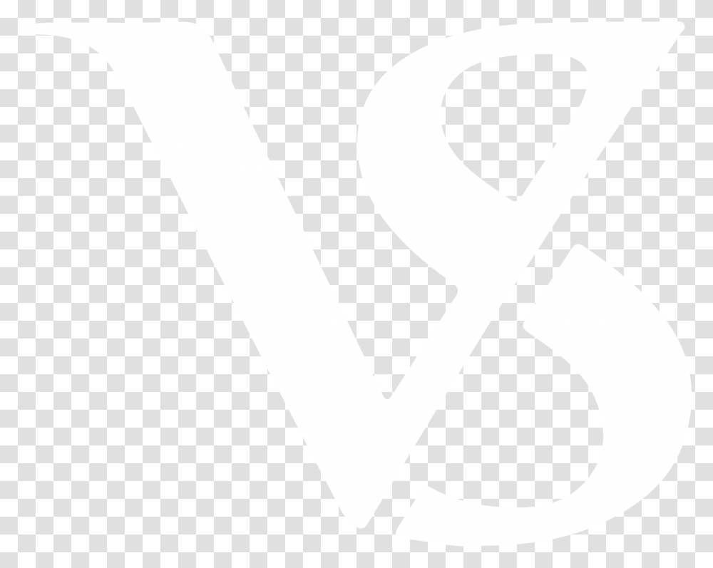 Vs Logo White Graphic Design, Alphabet, Ampersand Transparent Png