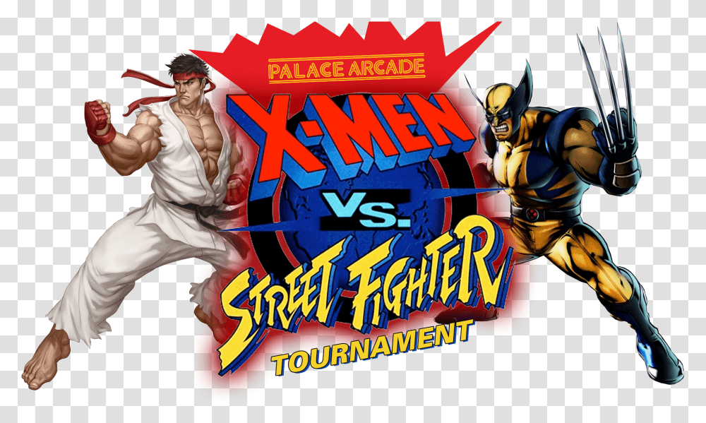 Vs Street Fighter X Men Vs Street Fighter, Person, Human, Advertisement, Poster Transparent Png