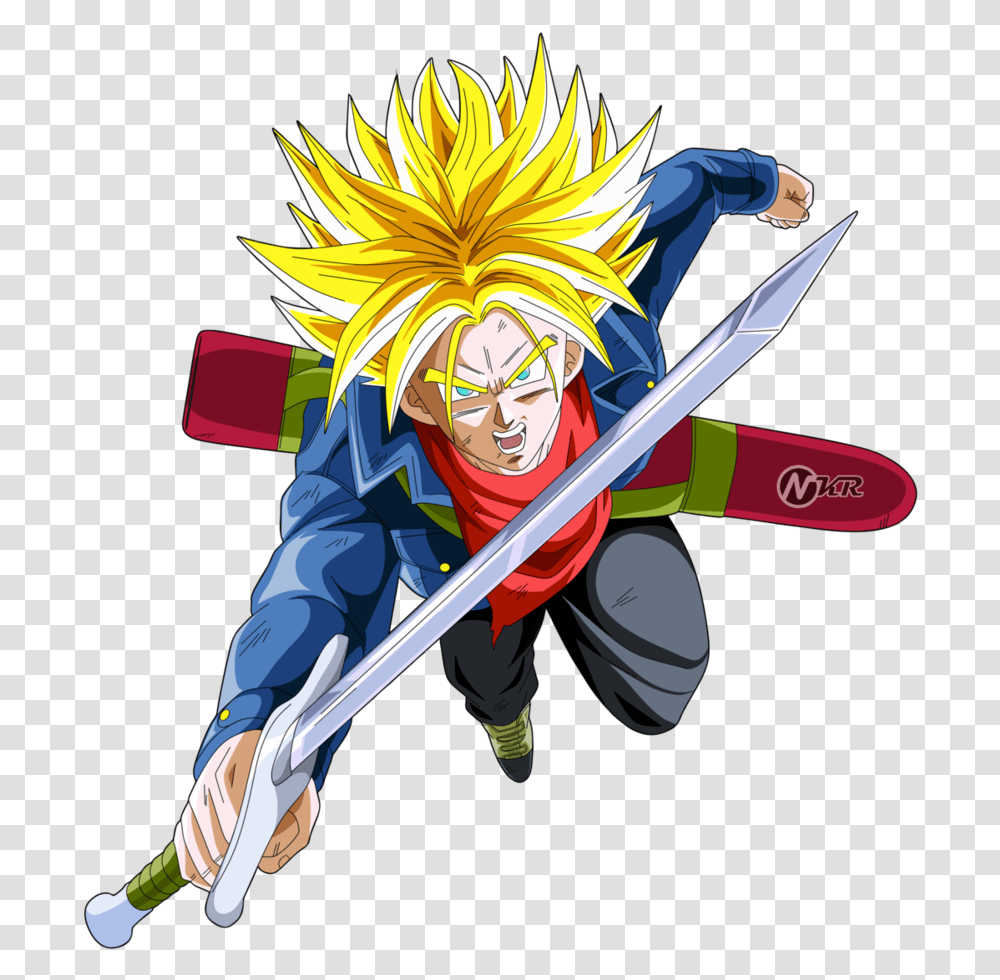 Vs Trunks Dragon Ball Super, Manga, Comics, Book, Person Transparent Png