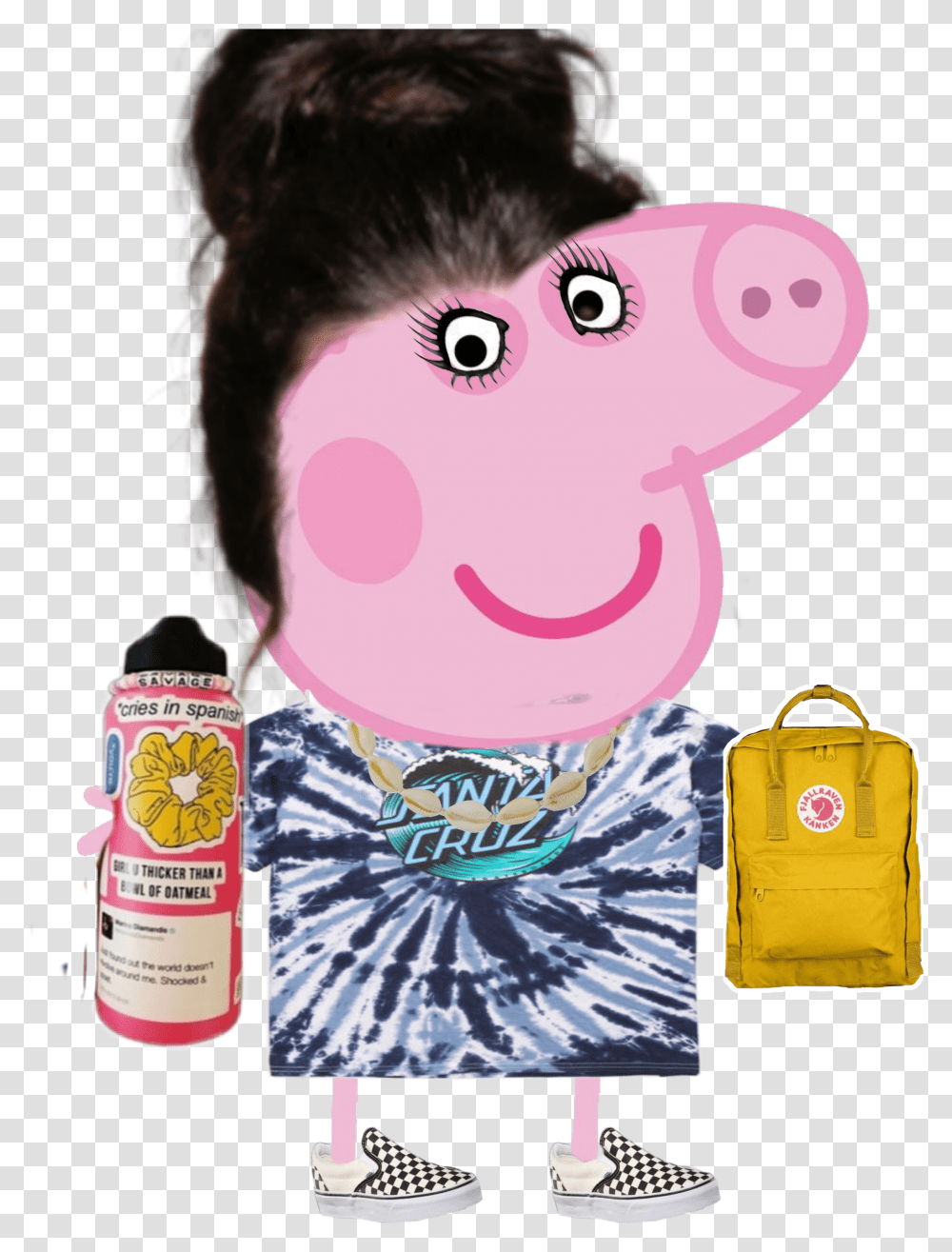 Vsco Peppa Pig Peppa Pig Vsco Girl Transparent Png