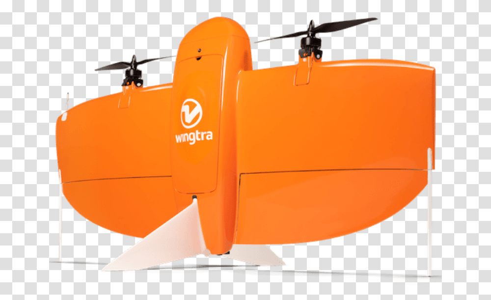 Vtol Mapping And Surveying Drone Wingtraone Drone, Mailbox, Letterbox, Bulldozer, Tractor Transparent Png