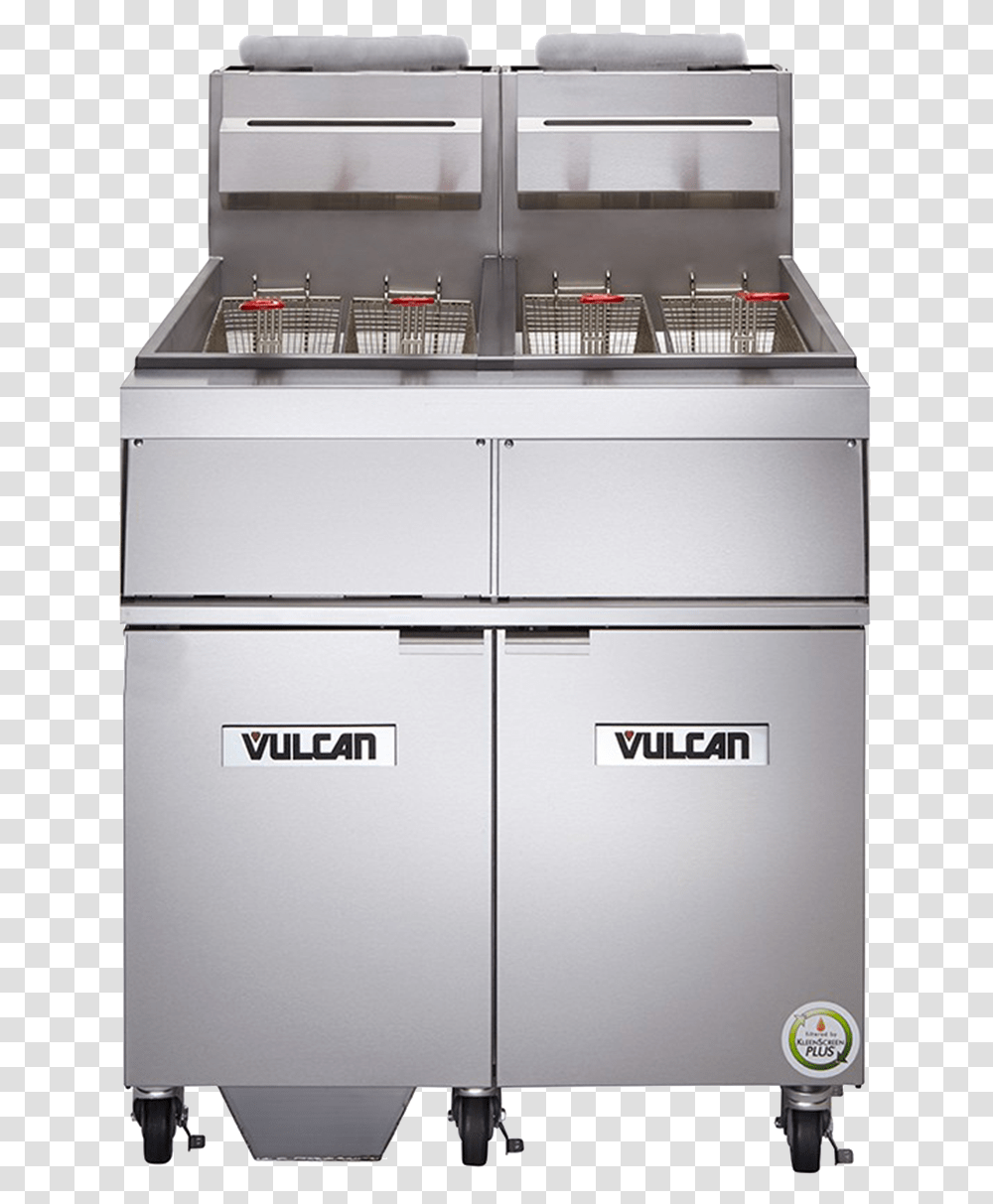 Vulcan Gas Fryer, Appliance, Oven, Refrigerator, Indoors Transparent Png