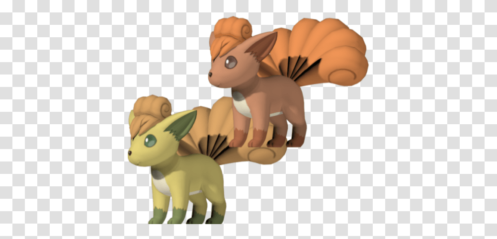 Vulpix Pokemon Character Free 3d Model Cartoon, Mammal, Animal, Toy, Rodent Transparent Png