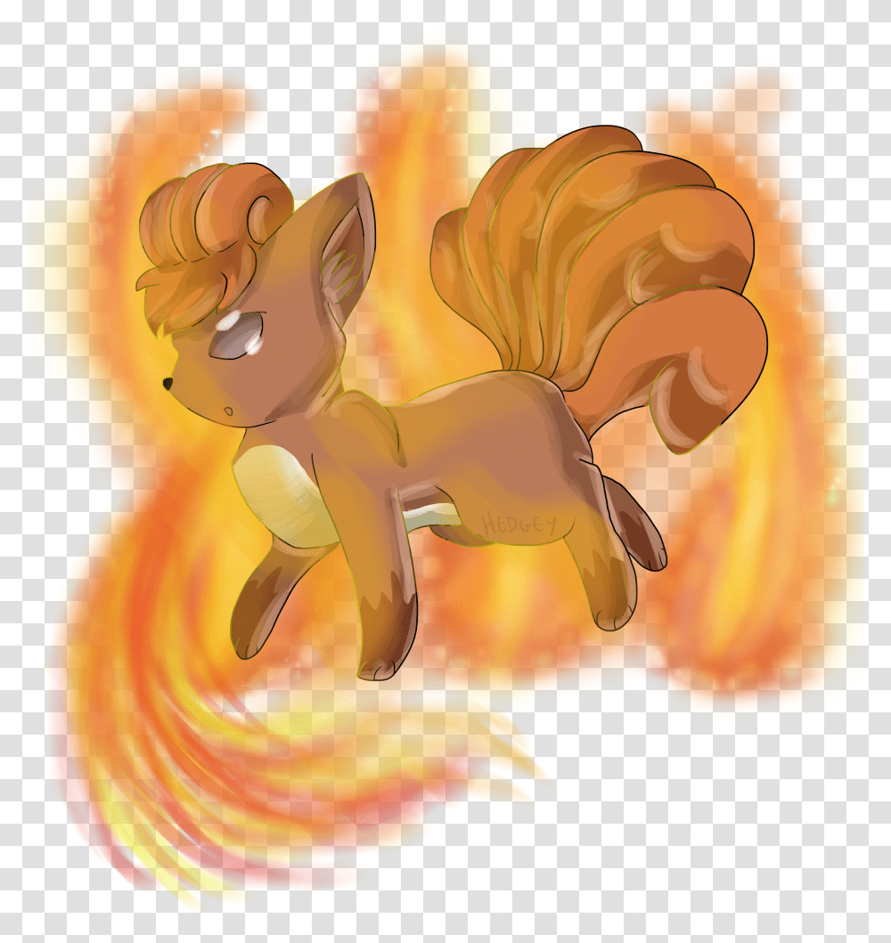 Vulpix Used Fire Blast And Transparent Png