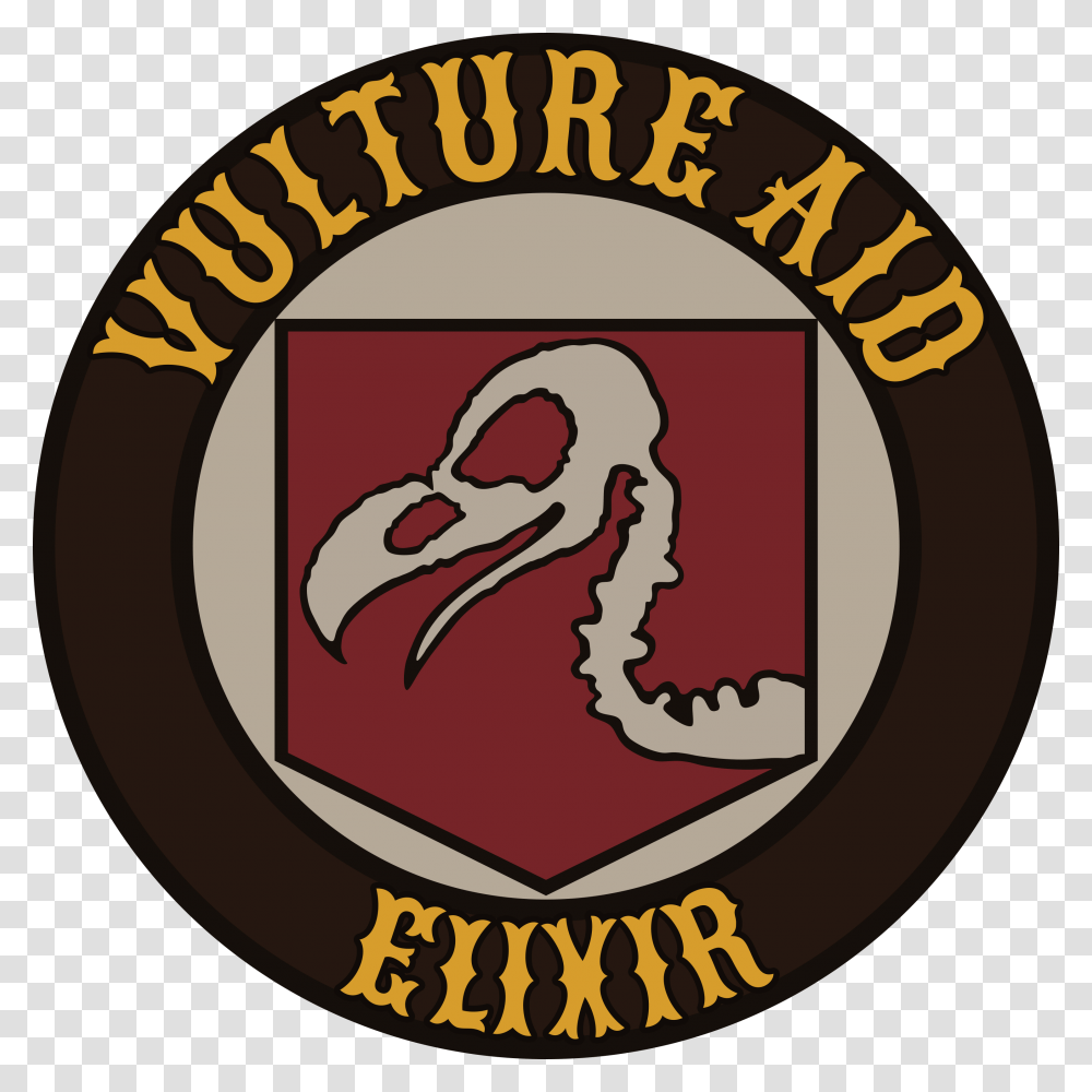 Vulture Aid Elixir, Label, Logo Transparent Png