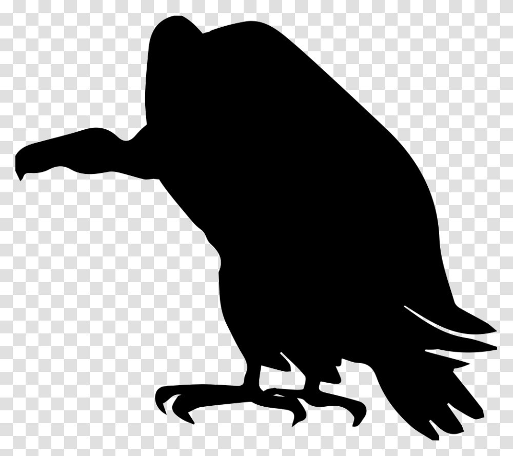 Vulture Bird Shape Vulture Icon, Silhouette, Animal, Mammal, Crow Transparent Png