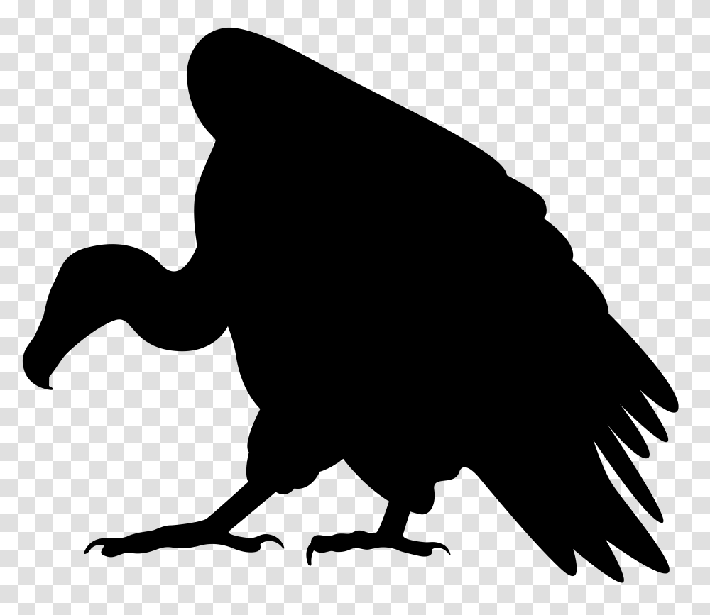 Vulture Silhouette Clip Art, Cross, Logo Transparent Png