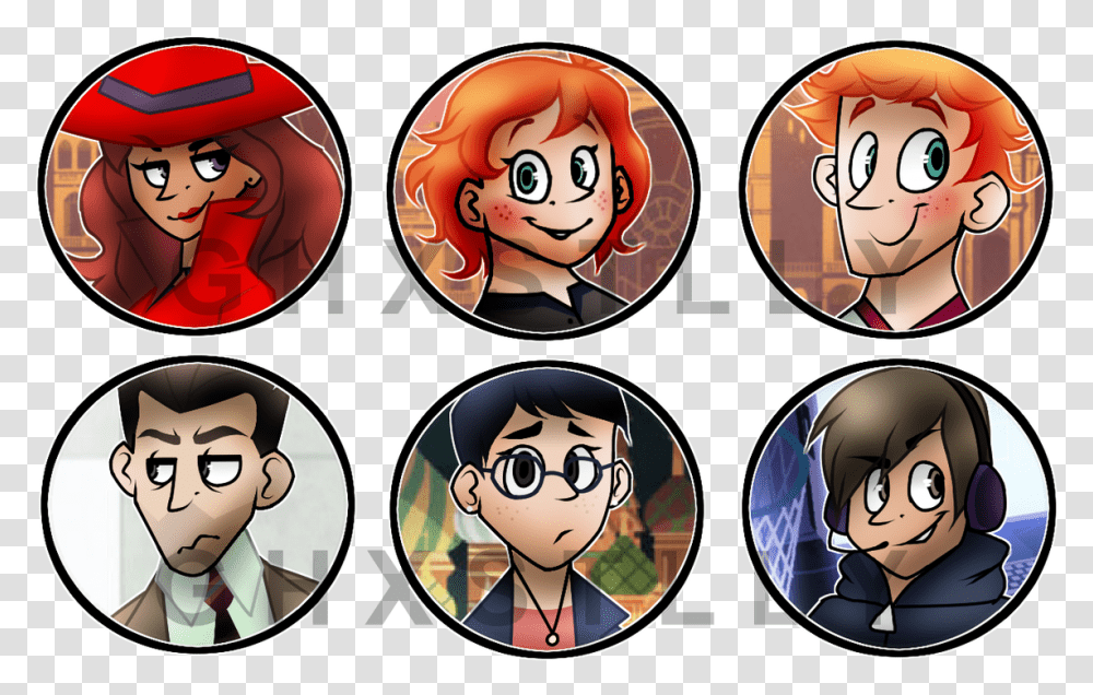 Vves Comms Open All Carmen Sandiego Hairstyles, Label, Text, Person, Comics Transparent Png