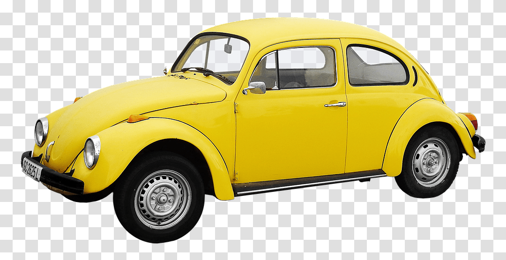 Vw Beetle 4 Image Yellow Volkswagen Beetle, Car, Vehicle, Transportation, Pickup Truck Transparent Png