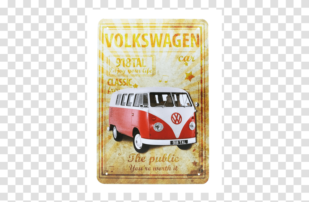 Vw Camper Van, Poster, Advertisement, Flyer, Paper Transparent Png