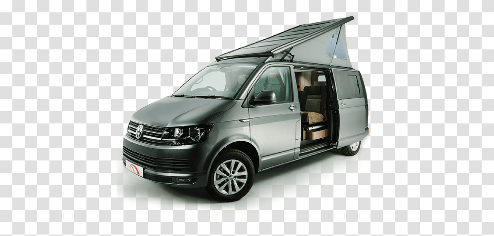 Vw Camper Van, Vehicle, Transportation, Minibus, Caravan Transparent Png