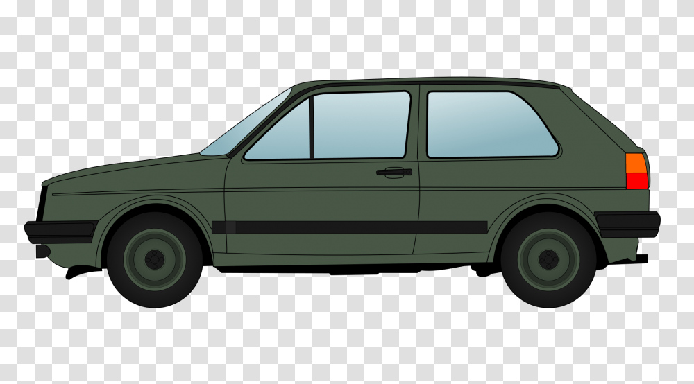 Vw Golf Ii Bw, Vehicle, Transportation, Pickup Truck, Van Transparent Png