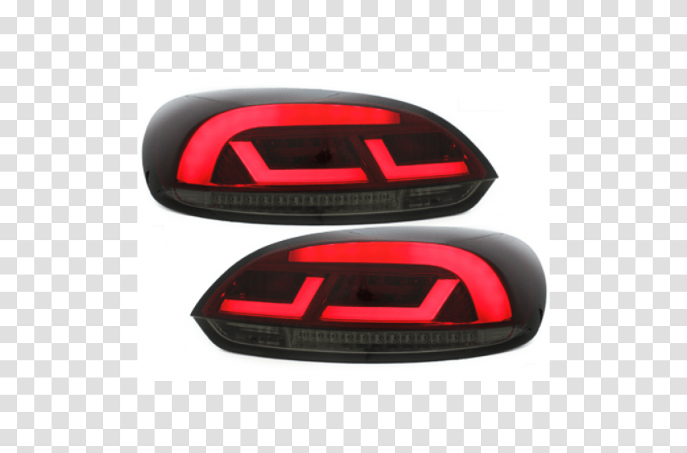 Vw Scirocco Litec Led Lightbar Redsmoke, Mirror, Car Mirror, Vehicle, Transportation Transparent Png
