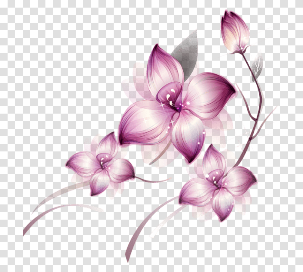 Vwn Orchid And Butterfly V94 Photos Beautiful Flower, Plant, Blossom, Graphics, Art Transparent Png