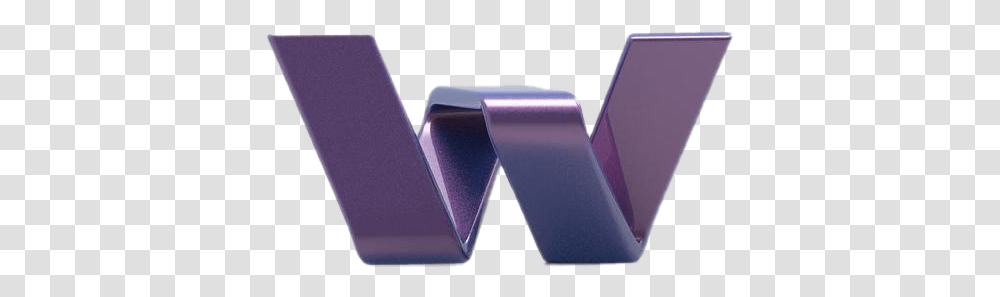 W Letter Images W Logos, Purple, Triangle, Text, Wedge Transparent Png