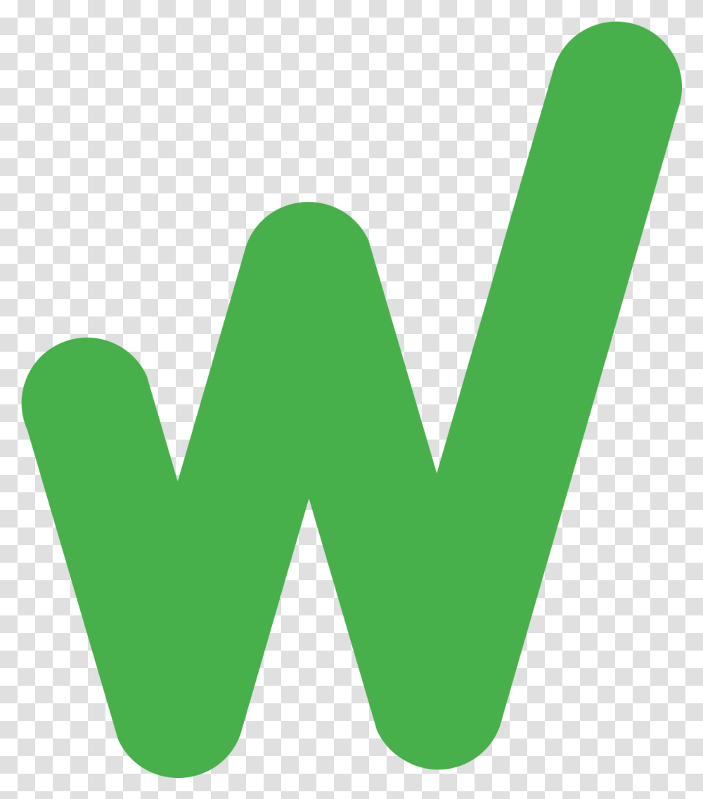 W Picture Logo, Symbol, Trademark, Word, Plant Transparent Png