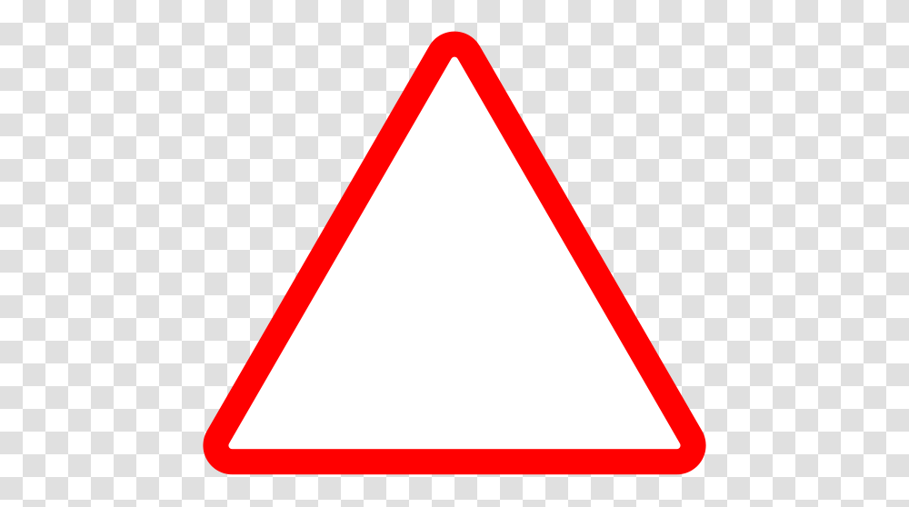 W Series Triangle, Sign, Road Sign Transparent Png