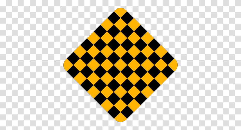 Wa Checkerboard Western Safety Sign, Chess, Game, Gold, Vehicle Transparent Png